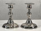 Art Deco zilver kandelaars Zweden 1932, Antiek en Kunst, Ophalen of Verzenden, Zilver