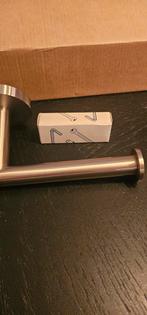 Alterna wc rolhouder chroom geborsteld 1565860, Ophalen of Verzenden, Nieuw, Chroom, Toilet