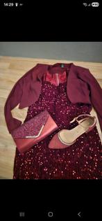 Galajurk, bolero, schoenen en tasje, Galajurk, Maat 42/44 (L), Ophalen of Verzenden, Zo goed als nieuw