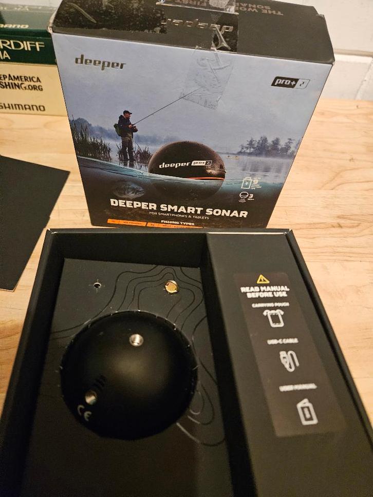 deeper smart sonar goed lezen, Watersport en Boten, Hengelsport | Karpervissen, Nieuw, Overige typen, Ophalen of Verzenden