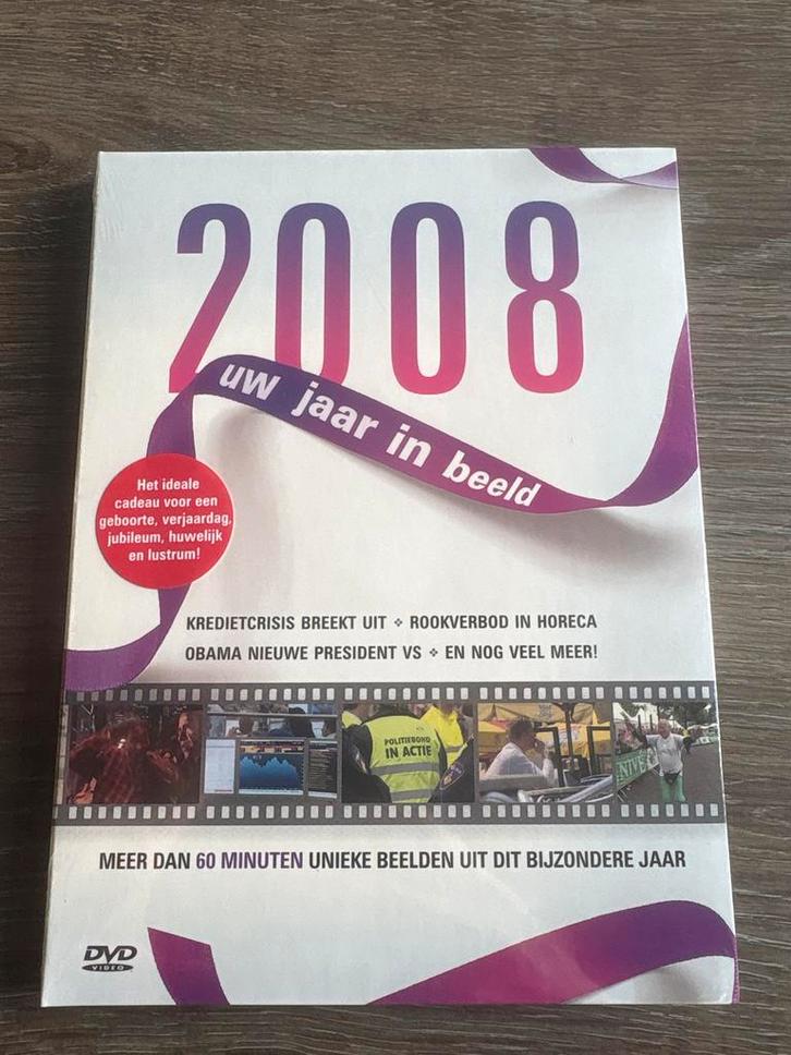 Uw Jaar in Beeld 2008 DVD - Nieuw!, Cd's en Dvd's, Dvd's | Overige Dvd's, Nieuw in verpakking, Alle leeftijden, Ophalen of Verzenden