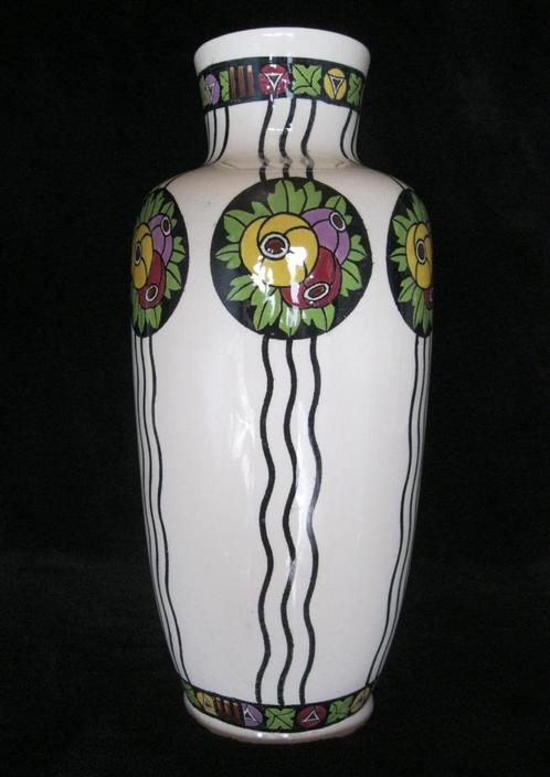 Art deco Boch Keramis D673 Charles Catteau vaas., Antiek en Kunst, Antiek | Vazen, Ophalen
