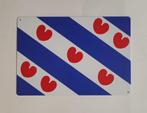 Friesland Friese vlag reclamebord van metaal wandbord deco, Ophalen of Verzenden, Deco Noord, Info@deconoord.nl, Monetpassage 19 Emmen