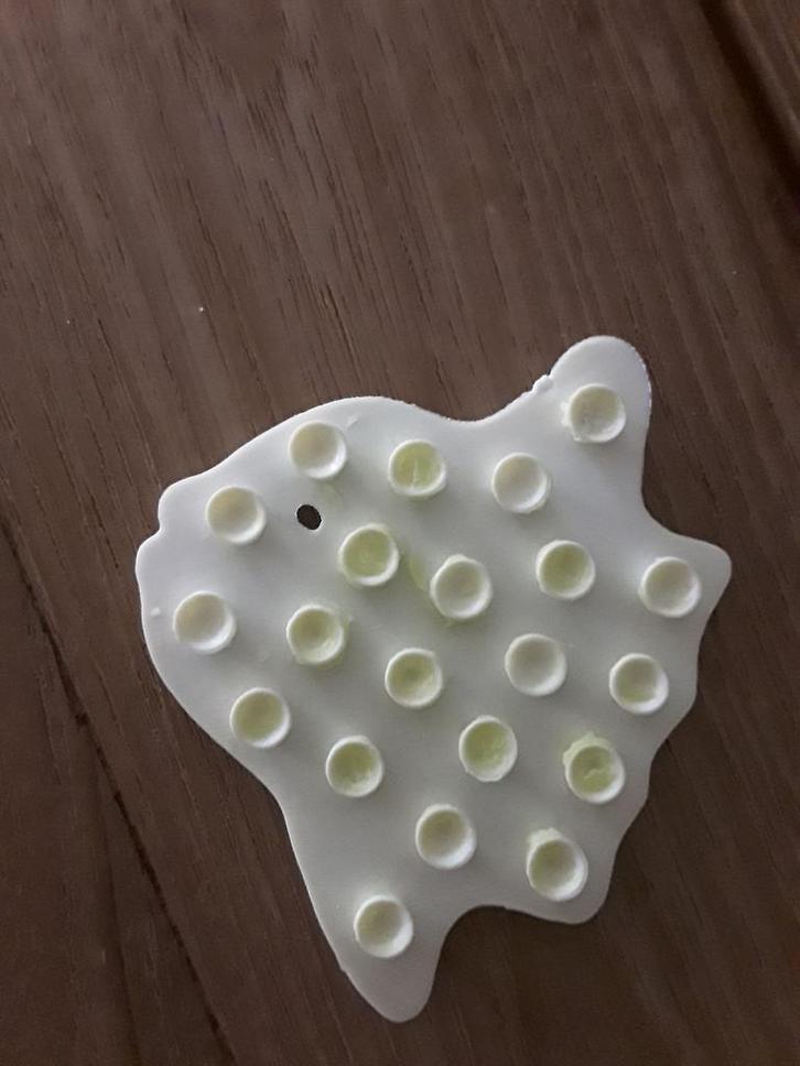 Vis - visje - onderlegger voor gastenzeep -, Verzamelen, Dierenverzamelingen, Gebruikt, Beeldje of Figuurtje, Overige soorten