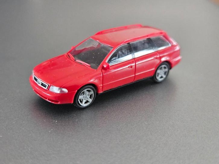 1:87 Audi A6 Avant rood Rietze € 6, Hobby en Vrije tijd, Modelauto's | 1:87, Zo goed als nieuw, Auto, Rietze, Verzenden