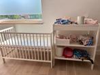 Ikea Gulliver bed and changing table, Ophalen of Verzenden, Zo goed als nieuw, Jongetje of Meisje