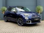 Fiat 500X Sport 1.3 Turbo 150 Yacht Club Capri Vouwdak Aut P, Auto's, Stof, Gebruikt, 4 cilinders, Blauw