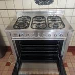Gasfornuis met oven, Witgoed en Apparatuur, Fornuizen, Ophalen, 60 cm of meer, Zo goed als nieuw, Gas