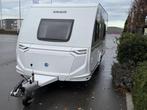 Knaus Sport 420 QD Mover,voortent,GFK dak nieuwstaat, Caravans en Kamperen, Bedrijf, Treinzit, Schokbreker, 4 tot 5 meter