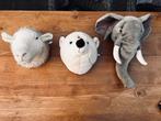 Dierenkoppen van Bibib - Wild & Soft, Ophalen of Verzenden, Zo goed als nieuw, Wanddecoratie