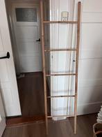 Houten decoratie ladder voor handdoeken, Ophalen, Zo goed als nieuw
