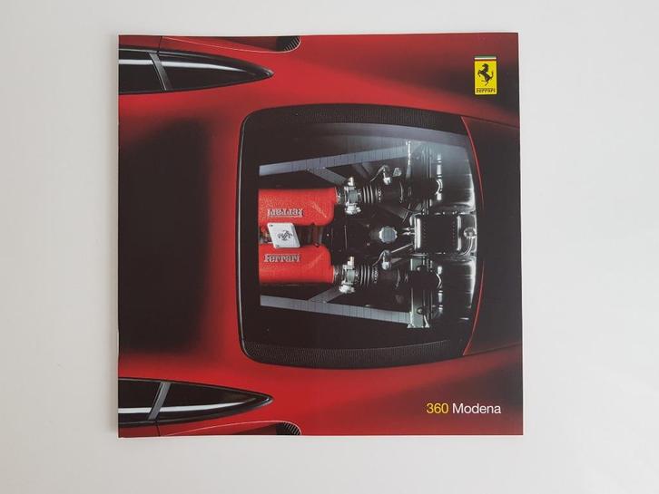 FERRARI - 360 Modena introductie brochure - 1999, Boeken, Auto's | Folders en Tijdschriften, Zo goed als nieuw, Ferrari, Ophalen of Verzenden