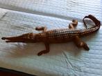 Opgezette krokodil