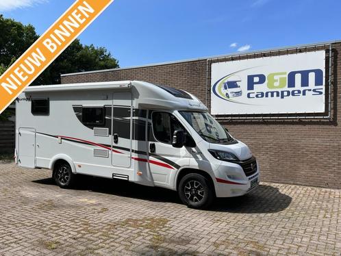 Sunlight T66 25970 km Memo fietsendrager op chassis 2017, Caravans en Kamperen, Campers, Bedrijf, Half-integraal, tot en met 2