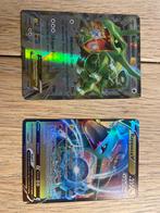 2x Rayquaza EX& V Pokémon Kaarten, Ophalen of Verzenden, Gebruikt, Losse kaart, Foil
