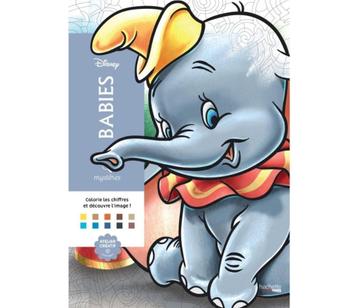 Coloriages Mystères Disney Babies - Kleurboek volwassenen beschikbaar voor biedingen