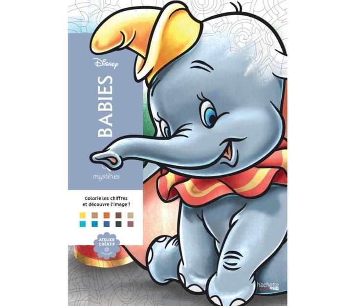 Coloriages Mystères Disney Babies - Kleurboek volwassenen, Hobby en Vrije tijd, Tekenen, Nieuw, Papier, Schets- of Tekenboek, Ophalen of Verzenden