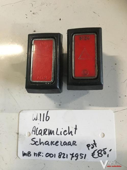 Mercedes W123 Alarmlichtschakelaar, Auto-onderdelen, Dashboard en Schakelaars, Gebruikt, Ophalen of Verzenden