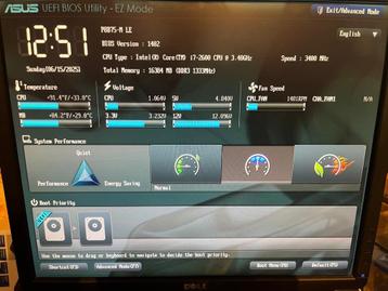 Upgradeset Asus P8B75-M LE Intel Core i7-2600 - 16GB DDR-3 beschikbaar voor biedingen