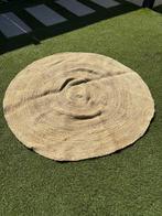 Rond juten vloerkleed (Ø 140 cm), Huis en Inrichting, Stoffering | Tapijten en Kleden, Rond, Ophalen of Verzenden, Zo goed als nieuw