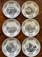 Villeroy & Boch borden Luxembourg. 11x groot, 3x klein., Antiek en Kunst, Ophalen of Verzenden