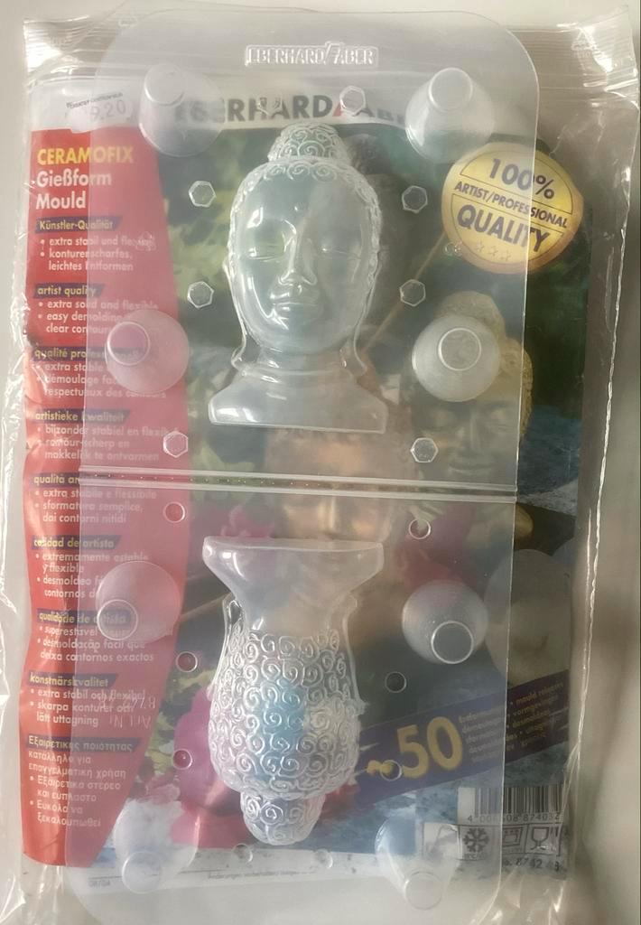 Gietmal Eberhard Faber - Boeddha, Hobby en Vrije tijd, Knutselen, Nieuw, Materiaal, Ophalen of Verzenden