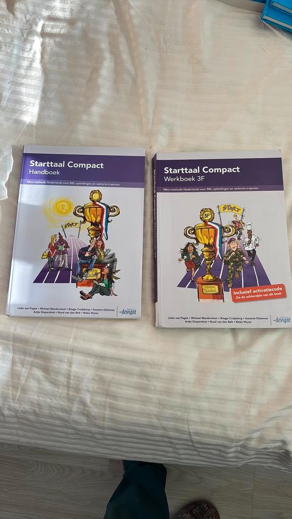 Starttaal Compact Handboek en werkboek - MBO Nederlands, Boeken, Schoolboeken, Zo goed als nieuw, Nederlands, VMBO, Ophalen of Verzenden