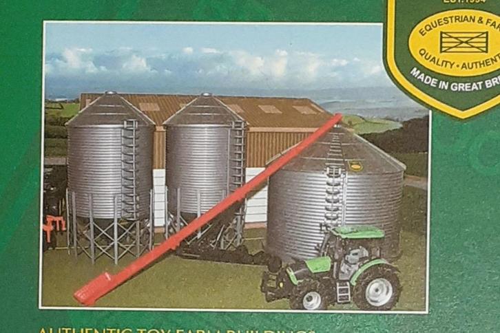 Silo set - voor diorama  - Brushwood Toys, Hobby en Vrije tijd, Modelauto's | 1:32, Nieuw, Auto, Overige merken, Verzenden