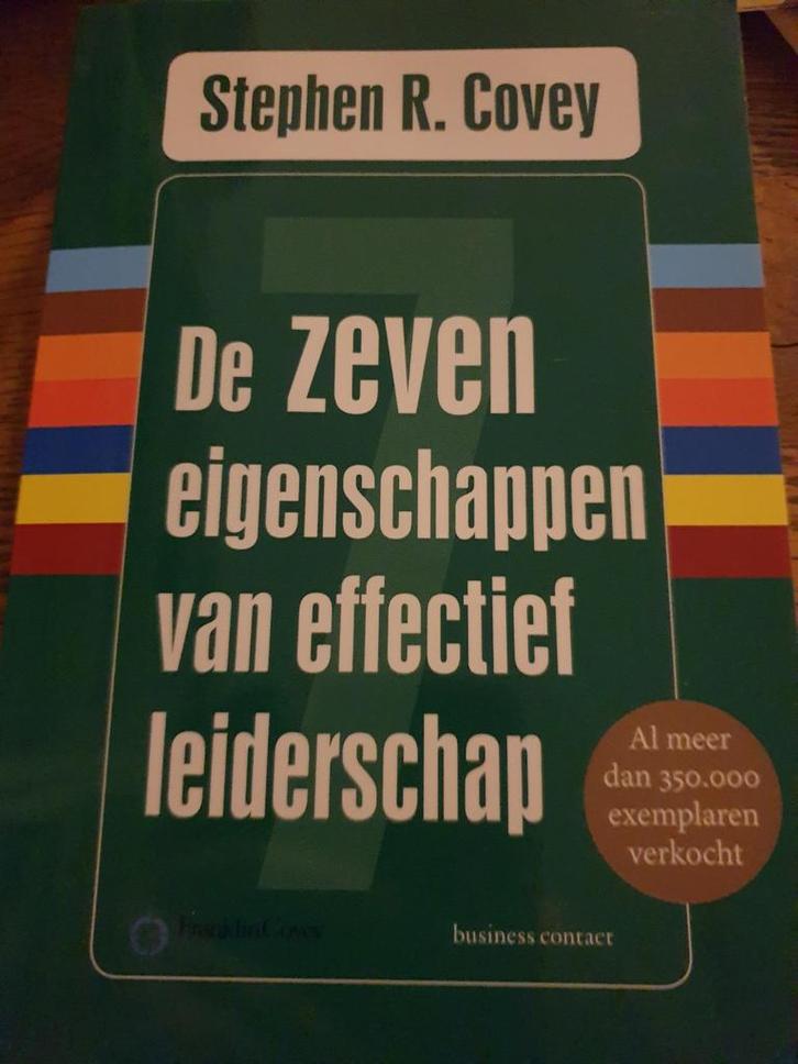 De Zeven Eigenschappen van Effectief Leiderschap, Boeken, Advies, Hulp en Training, Ophalen of Verzenden