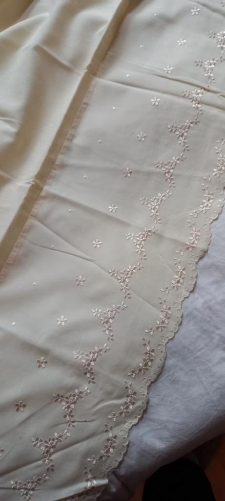 Vintage Wieg Lakensetje, Kinderen en Baby's, Babywiegjes en Ledikanten, Gebruikt, Wieg, Ophalen of Verzenden