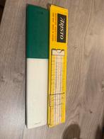Vintage Aristo Rekenliniaal met Doos, Antiek en Kunst, Ophalen of Verzenden