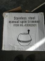 Spin trimmer. Trumble trimmer roestvrij staal, Ophalen of Verzenden, Zo goed als nieuw, Rvs
