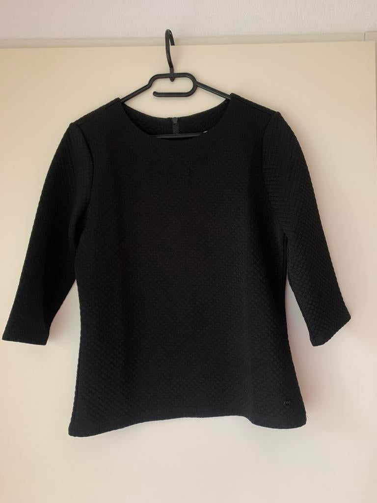 Dik t-shirt/sweater, zwart en/of army green, maat M - NIEUW!, Ophalen of Verzenden, Nieuw, Maat 38/40 (M), Zwart