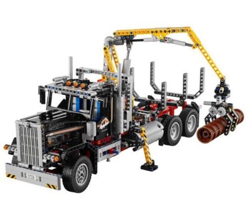 LEGO Technic Boomstammenstransport - 9397, Kinderen en Baby's, Speelgoed | Duplo en Lego, Gebruikt, Lego, Complete set, Ophalen of Verzenden