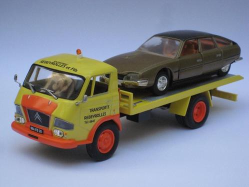 Citroen PD 600 Belphégor plateau transports Hachette 1:43, Hobby en Vrije tijd, Modelauto's | 1:43, Nieuw, Auto, Overige merken