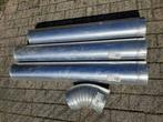 Aluminium Buis Kachel/Afzuigkap 150mm + Bocht, Doe-het-zelf en Verbouw, Ophalen