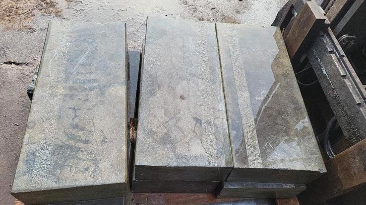 6 stuks gebruikte natuursteen traptrede 80x35x15cm, Tuin en Terras, Bielzen en Borders, Gebruikt, Biels, Natuursteen, Minder dan 25 cm