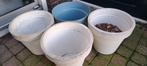 Bloempotten gratis ophalen, Gebruikt, Rond, Minder dan 40 cm, Aardewerk