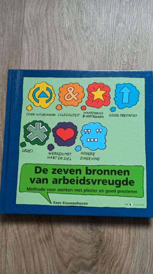 K. Kouwenhoven - De zeven bronnen van arbeidsvreugde, Boeken, Advies, Hulp en Training, Zo goed als nieuw, Ophalen of Verzenden