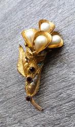 Om1900-1925 Broche Sieraad Speld Sierspeld Floraal Frankrijk