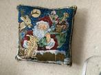 Kerstman Gobelin kussen, Ophalen of Verzenden