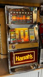Bally Harrahs eenarmige bandiet, Verzamelen, Automaten | Gokkasten en Fruitautomaten, Overige munten, Ophalen, Gebruikt, Met sleutels