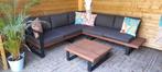 Loungeset gamma, Tuin en Terras, Ophalen, 5 zitplaatsen, Aluminium, Zo goed als nieuw