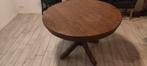 Eet tafel rond 110 diameter 77 hoog hout, Huis en Inrichting, Tafels | Salontafels, Ophalen of Verzenden, Zo goed als nieuw, 75 cm of meer