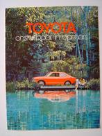 Brochure Toyota modellenoverzicht 1972, Boeken, Ophalen of Verzenden, Zo goed als nieuw, Toyota