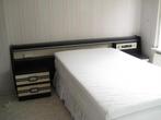 Vintage / bed achterwand met wekker/radio /80er jaren/ Retro, Ophalen, Gebruikt, Vintage