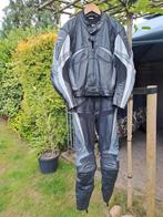 Motorjack+broek leer met beschermers mt 52 broek longsleeve., Ophalen of Verzenden, Tweedehands