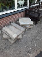 Betontegels 60 x 60, Tuin en Terras, Tegels en Klinkers, Ophalen, Gebruikt, 5 tot 10 m², Beton