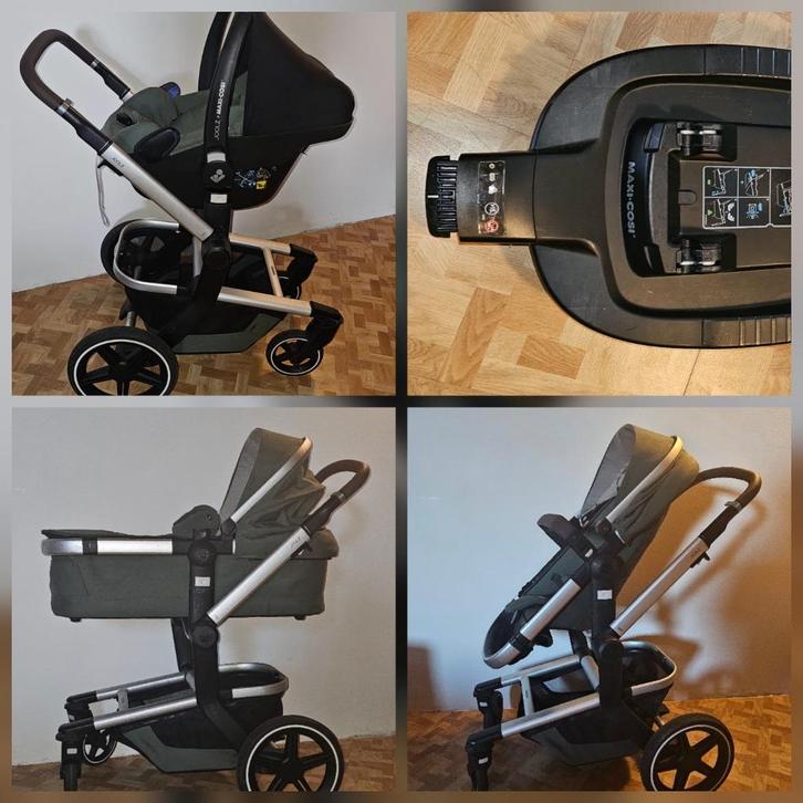 Joolz Day+ set + Maxi-Cosi Pebble Pro & FamilyFix3, Kinderen en Baby's, Kinderwagens en Combinaties, Gebruikt, Combiwagen, Overige merken