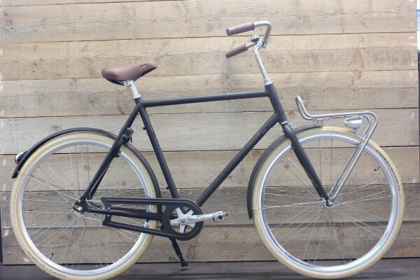 Union Flow retrofiets Matt Black Remnaaf OP=OP, Fietsen en Brommers, Fietsen | Heren | Herenfietsen, Nieuw